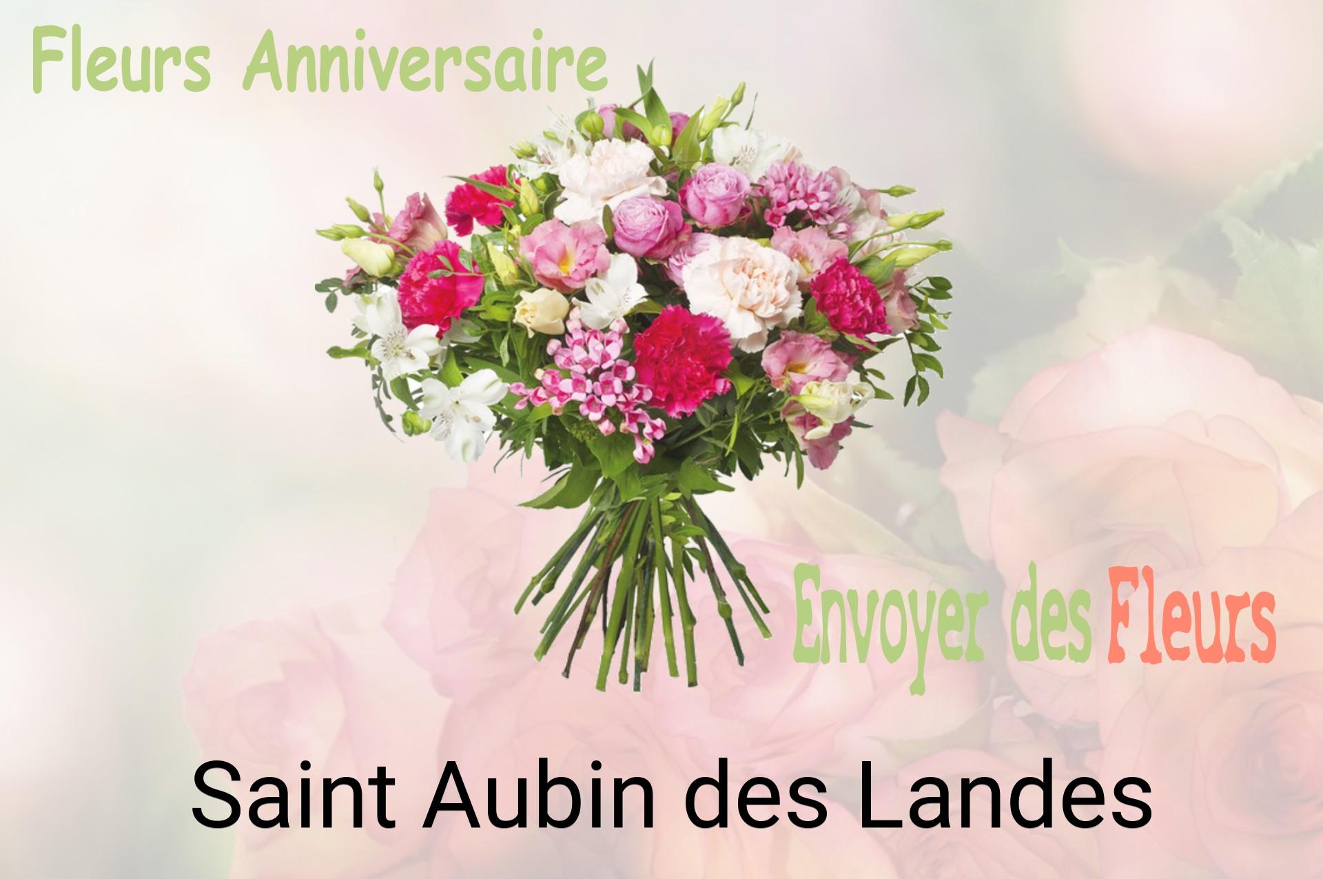 Bouquet de fleurs d’anniversaire livré à Saint-Aubin-des-Landes
