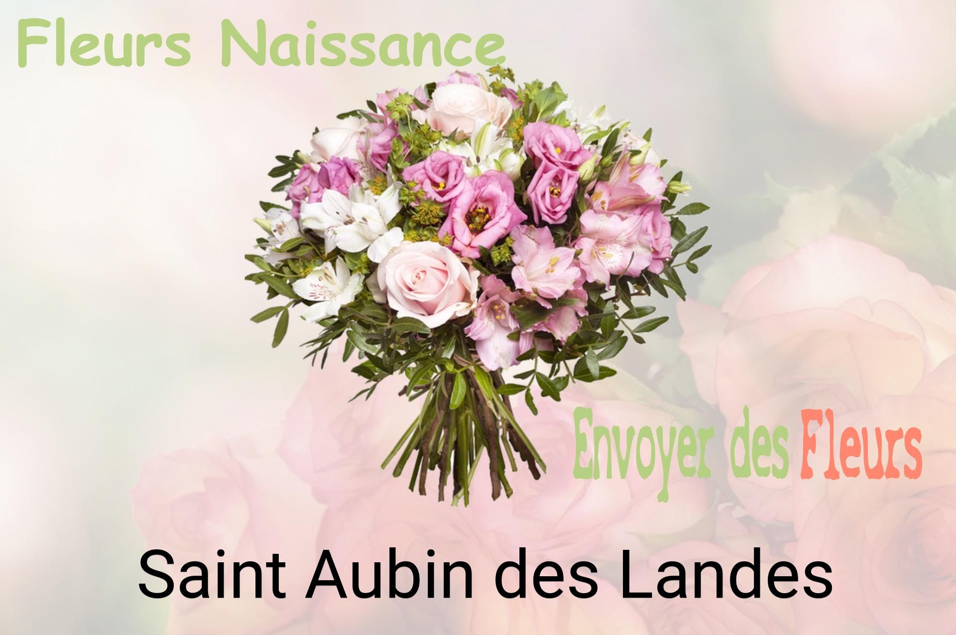Bouquet de fleurs de naissance livré à Saint-Aubin-des-Landes